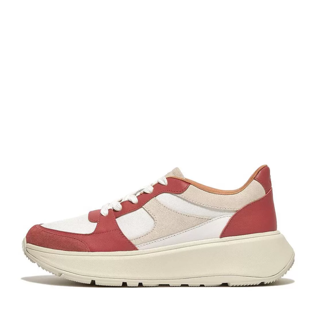 Flash Sale Fitflop F-Mode Flatform-Sneakers Van Leermix