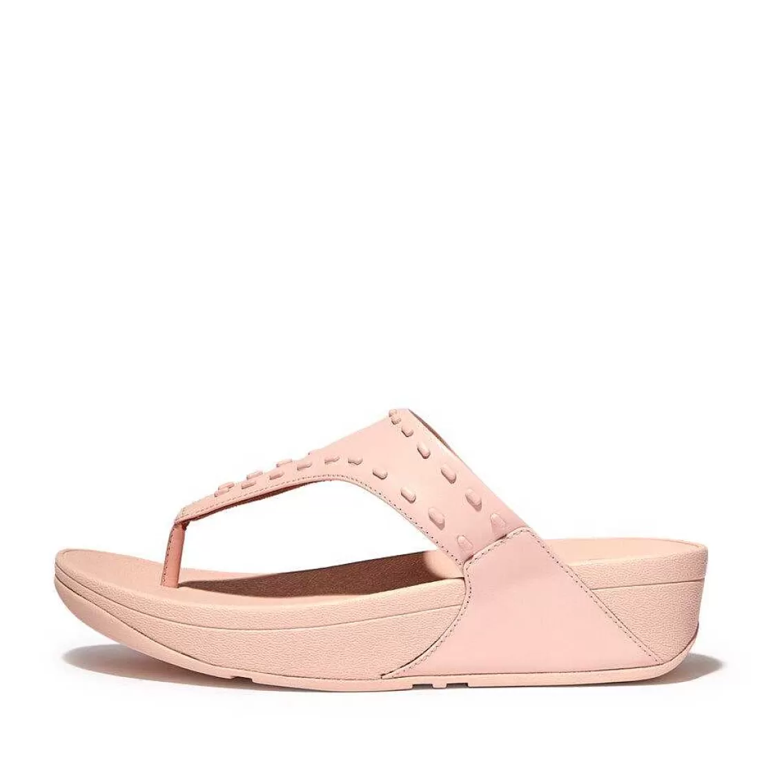 Best Fitflop Lulu Leren Teensandaal Met Rubberen Studs