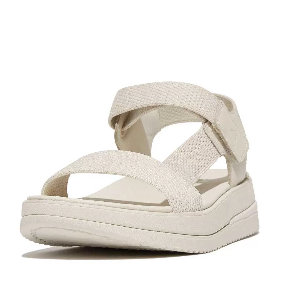 Flash Sale Fitflop Surff Tweekleurige Sport-Singelband/Leren Sandalen Met Band Aan De Achterkant